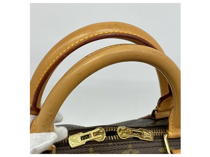 Louis Vuitton Boston Monogram Keepall 60 Marrone - vista 7