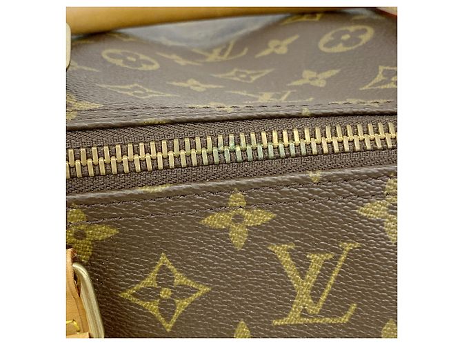 Louis Vuitton Boston Monogram Keepall 60 Marrone - vista 9