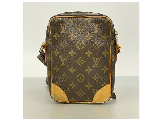 Borsa a tracolla Louis Vuitton Monogram Danube Marrone - vista 11