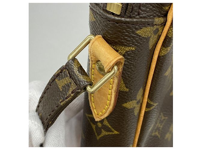 Borsa a tracolla Louis Vuitton Monogram Danube Marrone - vista 6