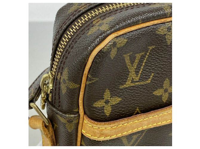 Borsa a tracolla Louis Vuitton Monogram Danube Marrone - vista 8