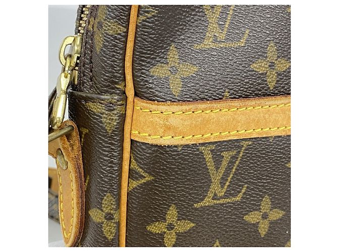 Borsa a tracolla Louis Vuitton Monogram Danube Marrone - vista 9