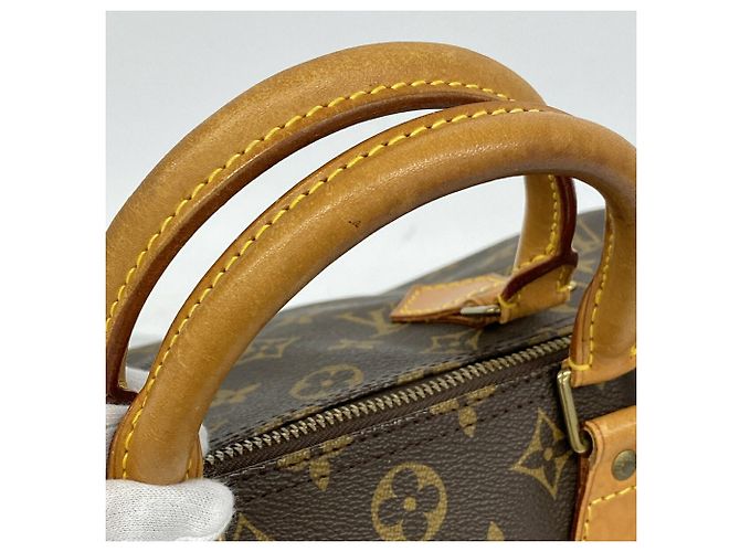 Borsa Louis Vuitton Monogram Speedy 30 Marrone - vista 8