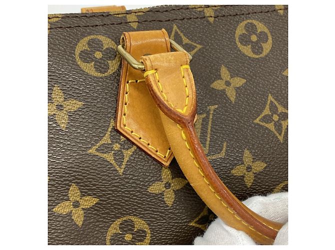 Borsa Louis Vuitton Monogram Speedy 30 Marrone - vista 9