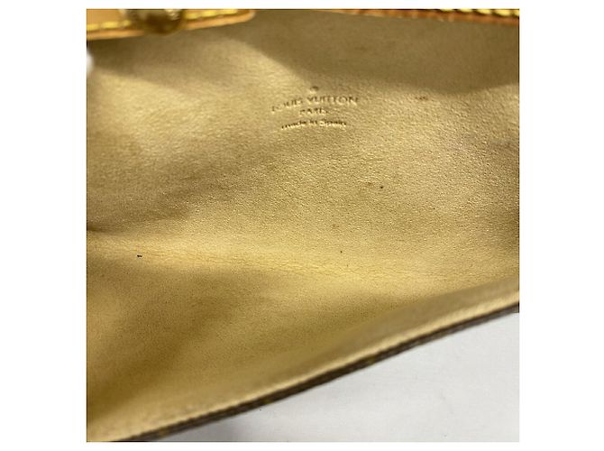 Borsa a tracolla Louis Vuitton Monogram Pochette Twin PM Marrone - vista 4
