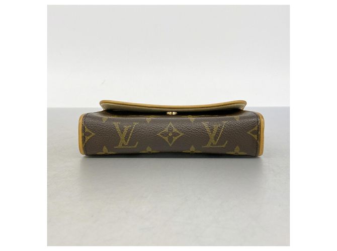Louis Vuitton Monogram Pochette Florentine Fanny Pack Marrone - vista 3