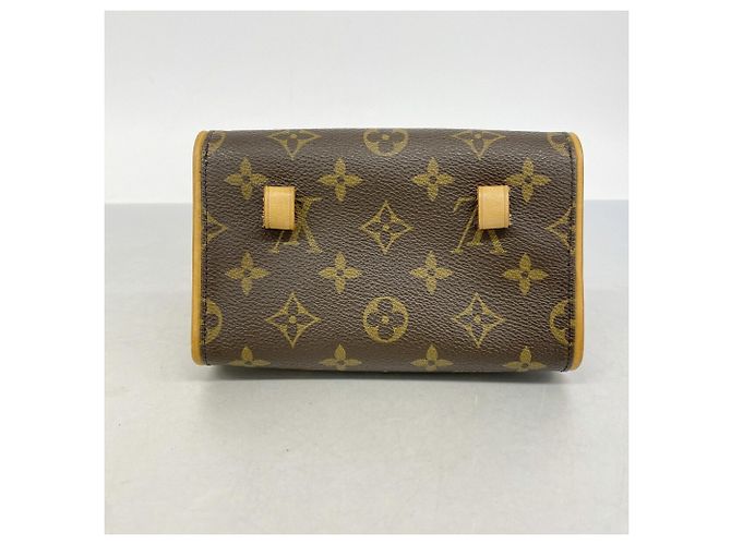 Louis Vuitton Monogram Pochette Florentine Fanny Pack Marrone - vista 9