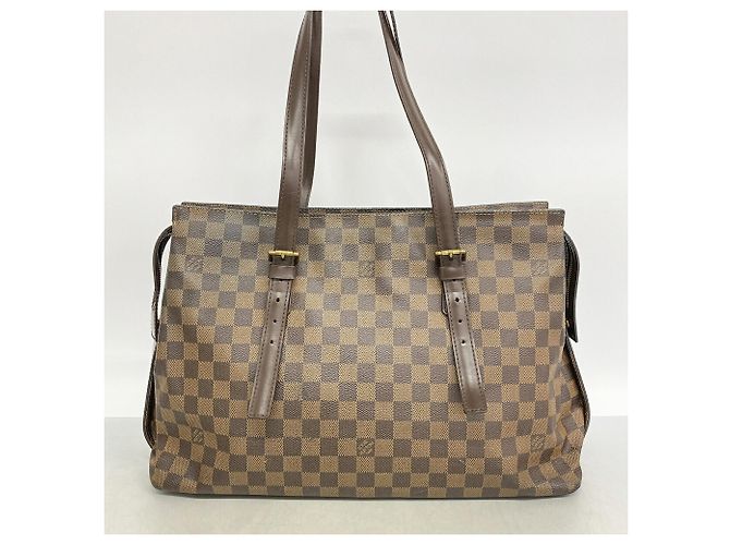 Borsa a tracolla Louis Vuitton Damier Chelsea Damier ebene - vista 12