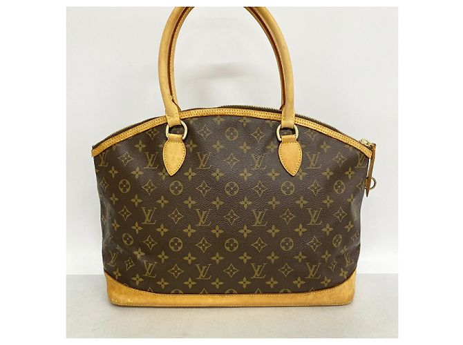 Borsa a mano Louis Vuitton Monogram Lockit Horizontal Marrone - vista 13