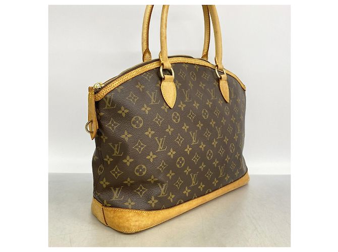 Borsa a mano Louis Vuitton Monogram Lockit Horizontal Marrone - vista 2