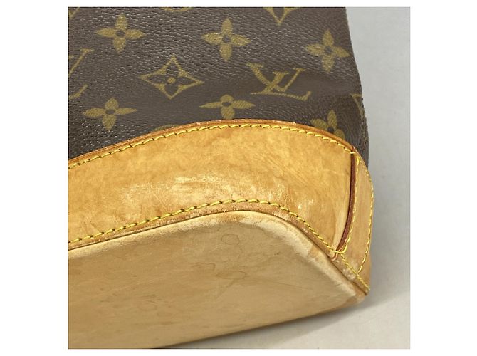 Borsa a mano Louis Vuitton Monogram Lockit Horizontal Marrone - vista 6