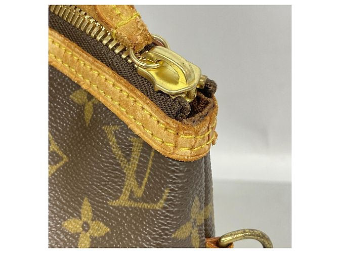 Borsa a mano Louis Vuitton Monogram Lockit Horizontal Marrone - vista 8