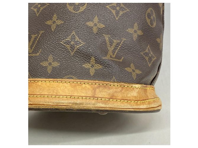 Borsa Tote Louis Vuitton Monogram Bucket PM Marrone - vista 8