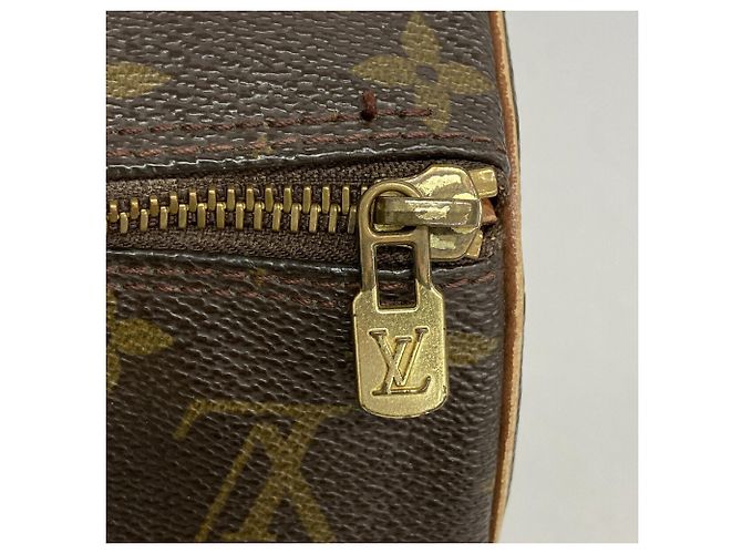 Borsa Louis Vuitton Monogram Papillon 30 Marrone - vista 11