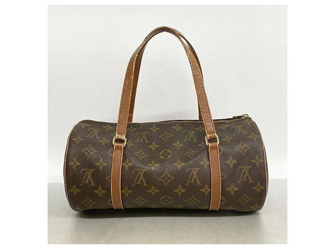 Borsa Louis Vuitton Monogram Papillon 30 Marrone - vista 12
