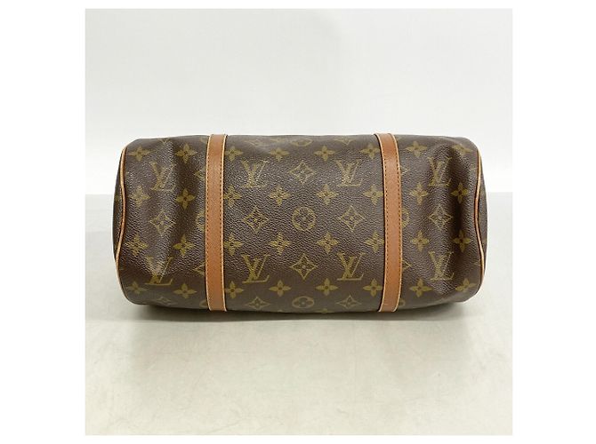 Borsa Louis Vuitton Monogram Papillon 30 Marrone - vista 3