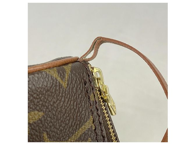Borsa Louis Vuitton Monogram Papillon 30 Marrone - vista 9