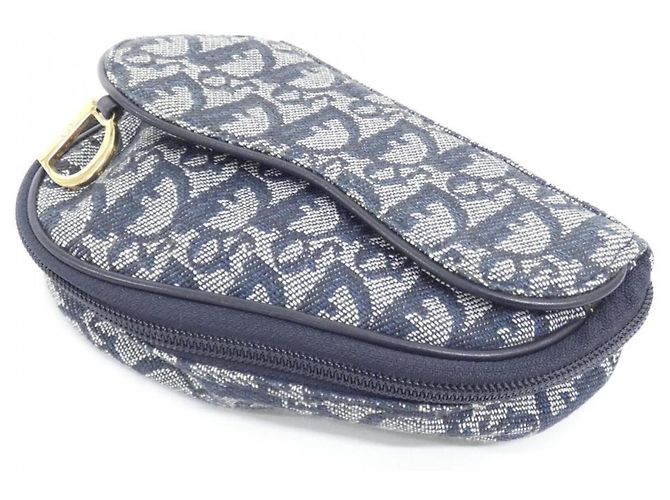 Pouch Christian Dior Blu - vista 3