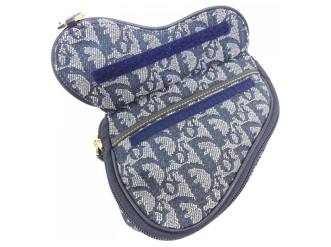 Pouch Christian Dior Blu - vista 6