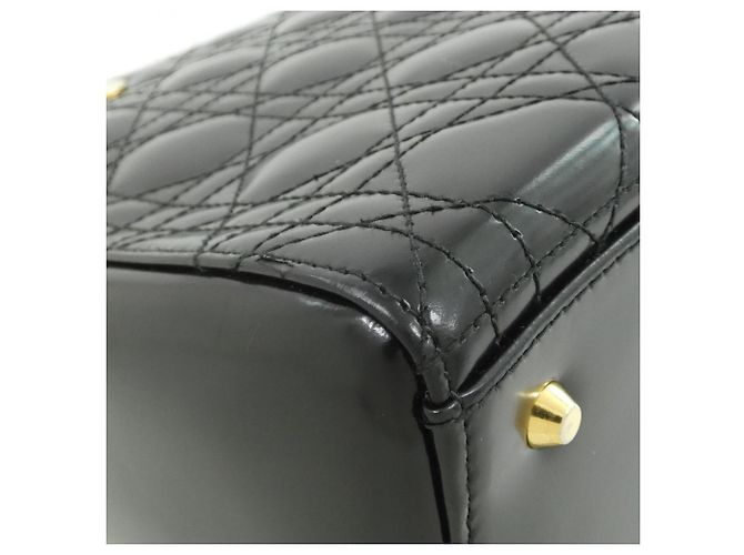 Borsa Christian Dior Lady Medium Nero - vista 3