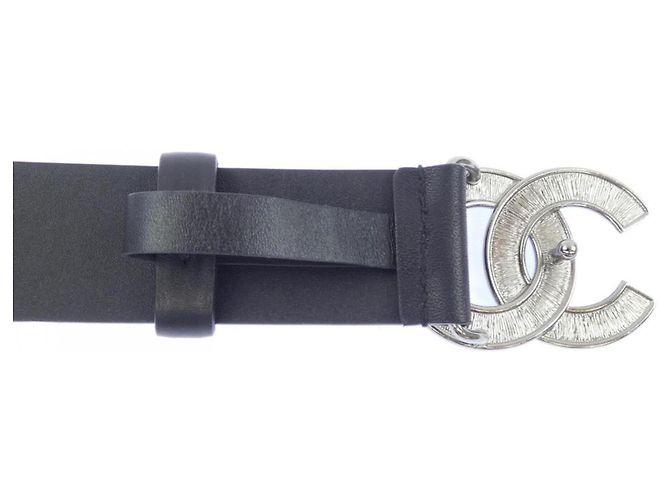Chanel Standard Gürtel Schwarz - Ansicht 3