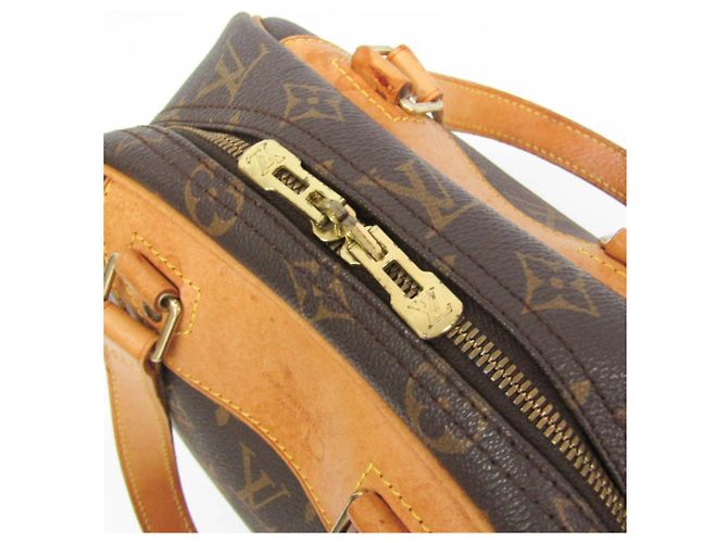 Borsa Boston Louis Vuitton Monogram Excursion Marrone - vista 7