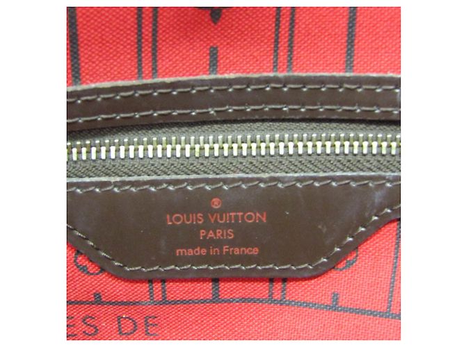 Borsa Tote Louis Vuitton Damier Neverfull PM N51109 Damier ebene - vista 12
