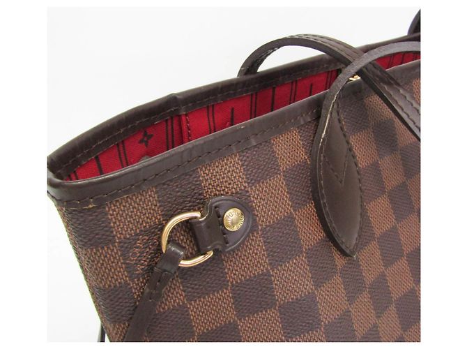 Borsa Tote Louis Vuitton Damier Neverfull PM N51109 Damier ebene - vista 6