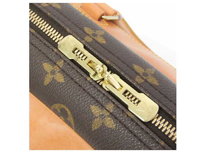 Borsa Louis Vuitton Monogram Deauville Marrone - vista 10