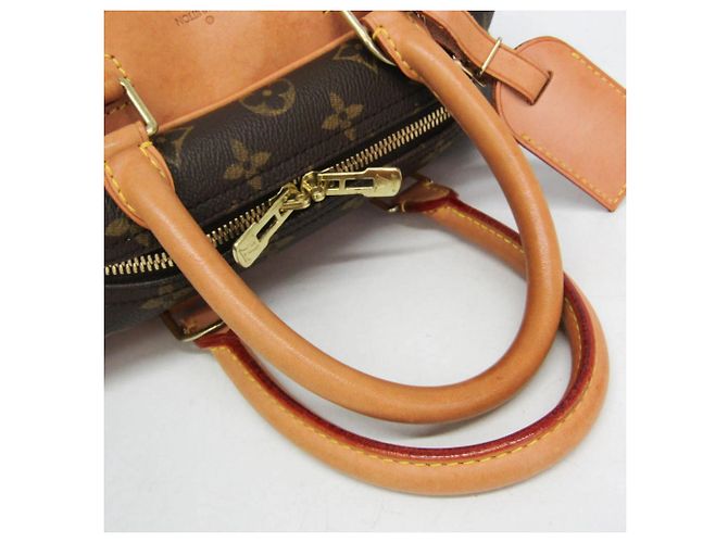 Borsa Louis Vuitton Monogram Deauville Marrone - vista 11