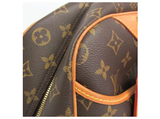 Borsa Louis Vuitton Monogram Deauville Marrone - vista 6