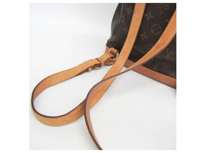 Mochila Louis Vuitton Monogram Montsouris MM M51136 para mujer Castaño - vista 10