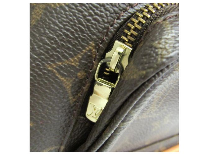Mochila Louis Vuitton Monogram Montsouris MM M51136 para mujer Castaño - vista 7