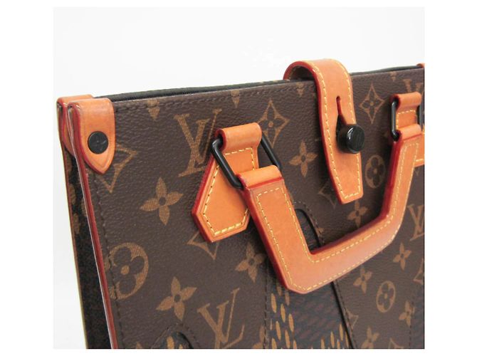 Louis Vuitton Damier Giant Abloh x NIGO Mini Tote N40355 Marrone - vista 9