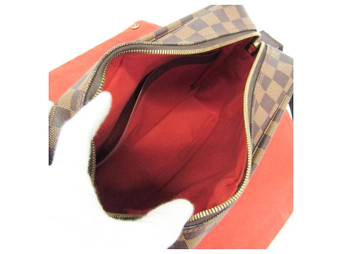 Borsa a tracolla Louis Vuitton Damier Naviglio Damier ebene - vista 3