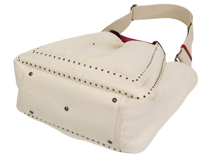 Borsa Valentino Garavani Atelier Bag 01 Small Bianco Rosso - vista 3