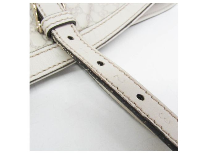 Borsa Tote in pelle Gucci Guccissima da donna Bianco sporco - vista 14
