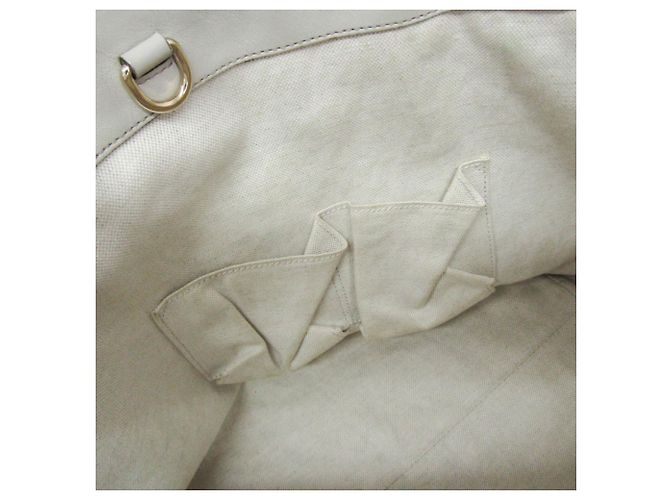 Borsa Tote in pelle Gucci Guccissima da donna Bianco sporco - vista 16