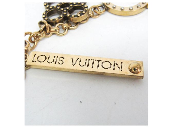 Louis Vuitton Bijou Sac Tapage M65090 Keyring Argento D'oro - vista 11