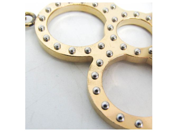 Louis Vuitton Bijou Sac Tapage M65090 Keyring Argento D'oro - vista 6