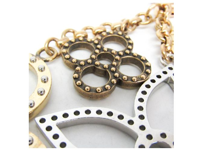 Louis Vuitton Bijou Sac Tapage M65090 Keyring Argento D'oro - vista 8