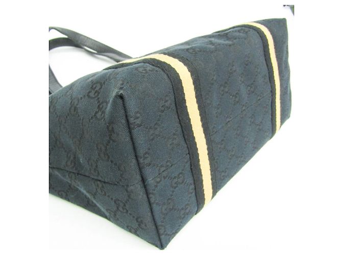 Borsa Tote Gucci Sherry Line da donna Nero - vista 5