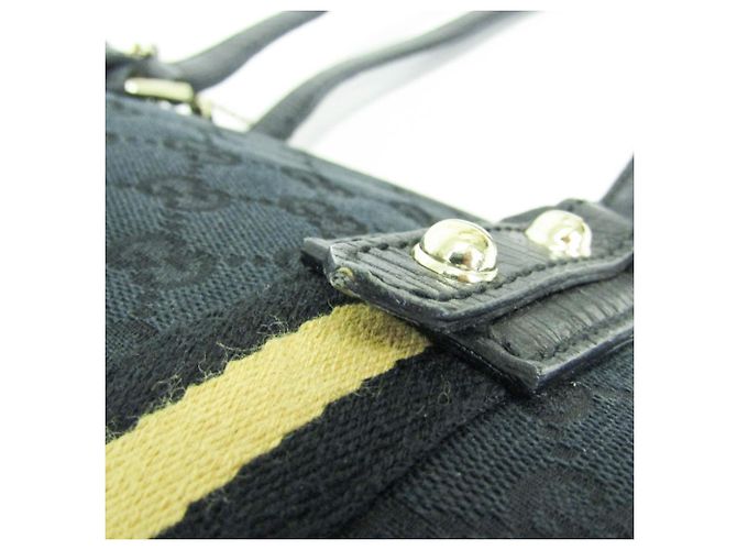 Borsa Tote Gucci Sherry Line da donna Nero - vista 8
