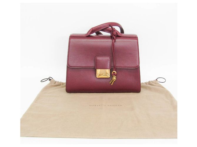 Borsa a tracolla in pelle Desire Bottega Veneta Bordò - vista 2