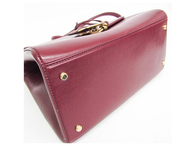 Borsa a tracolla in pelle Desire Bottega Veneta Bordò - vista 6
