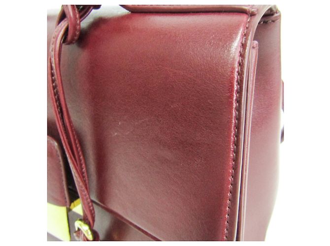 Borsa a tracolla in pelle Desire Bottega Veneta Bordò - vista 8