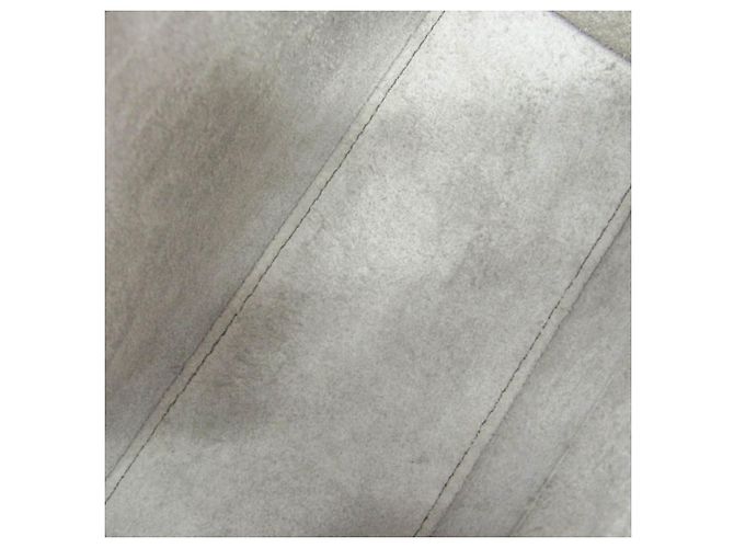 Céline Celine Luggage Nano 189243DRU Borsa a mano/Borsa a tracolla in pelle Grayish Grigio - vista 17