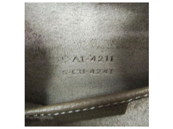 Céline Celine Luggage Nano 189243DRU Borsa a mano/Borsa a tracolla in pelle Grayish Grigio - vista 20