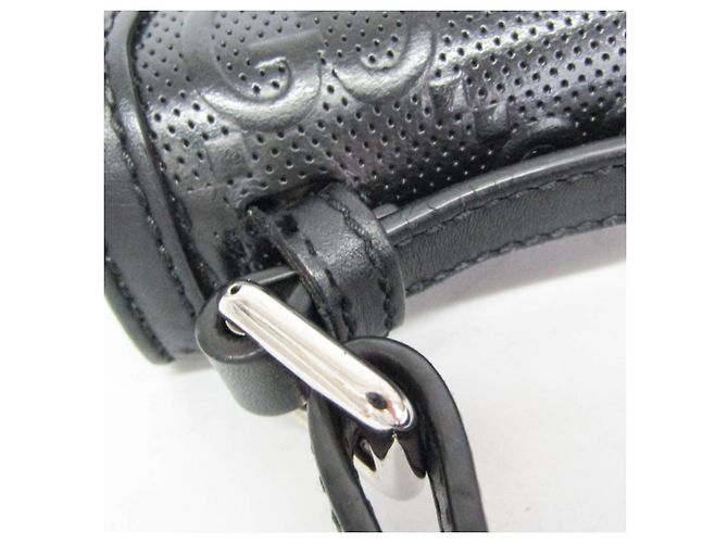 Borsa a tracolla Gucci GG Embossed 625782 Nero - vista 10