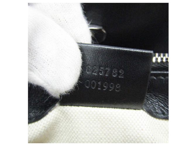 Borsa a tracolla Gucci GG Embossed 625782 Nero - vista 19